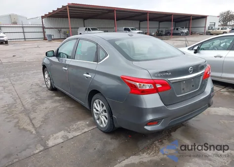 2018 Nissan Sentra Sv z USA, uszkodzony, nr VIN 3N1AB7AP2JY210922